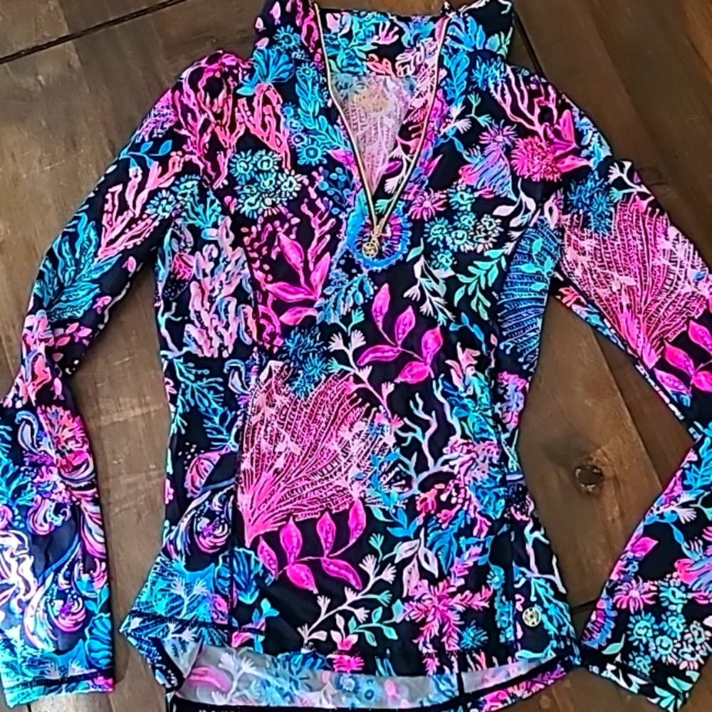 Small Lily Pulitzer zip up